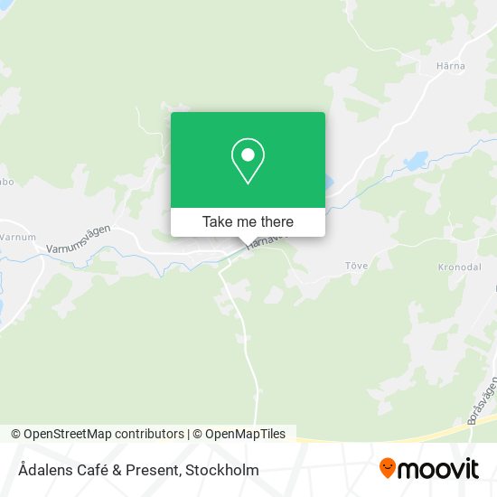 Ådalens Café & Present map