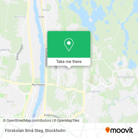 Förskolan Små Steg map