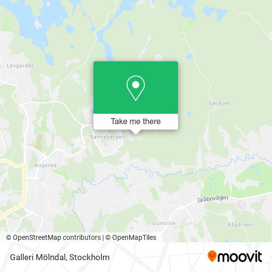 Galleri Mölndal map