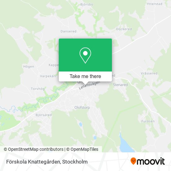 Förskola Knattegården map