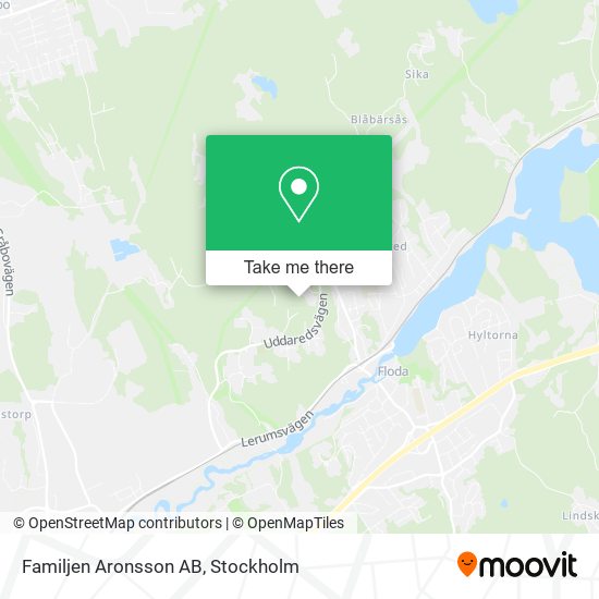 Familjen Aronsson AB map