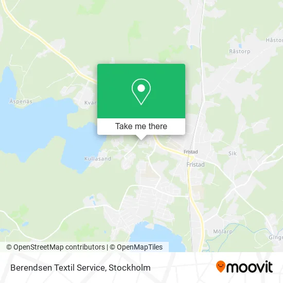 Berendsen Textil Service map
