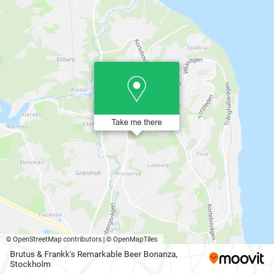 Brutus & Frankk's Remarkable Beer Bonanza map