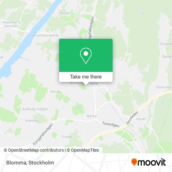 Blomma map