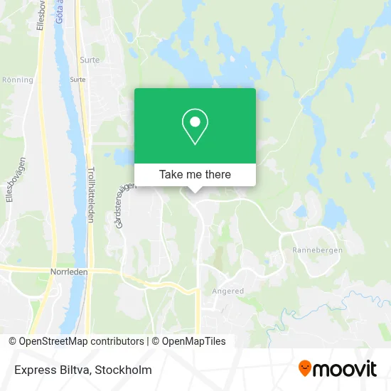 Express Biltva map