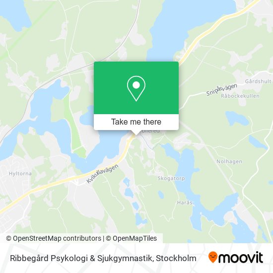 Ribbegård Psykologi & Sjukgymnastik map