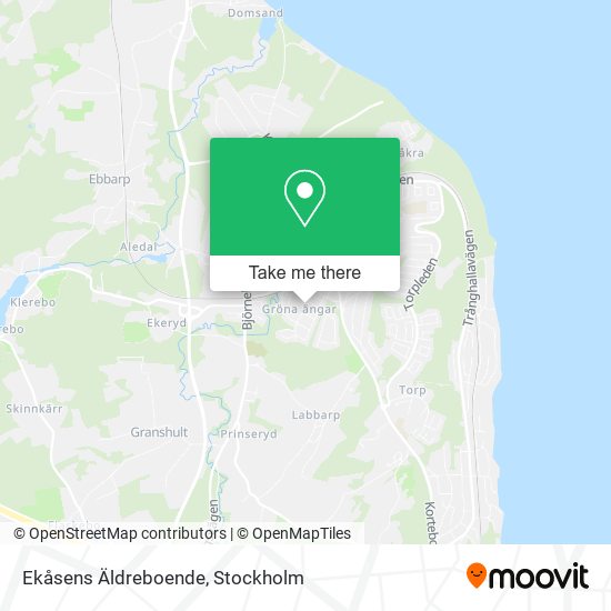 Ekåsens Äldreboende map