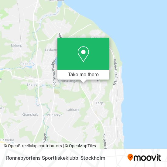 Ronnebyortens Sportfiskeklubb map