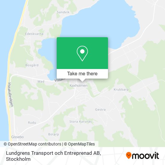 Lundgrens Transport och Entreprenad AB map