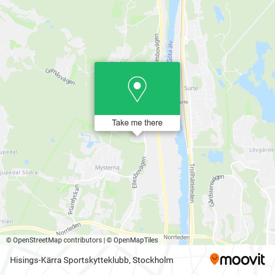 Hisings-Kärra Sportskytteklubb map