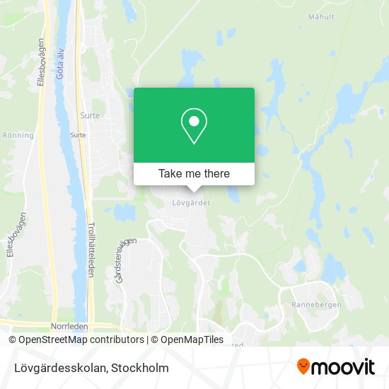 Lövgärdesskolan map