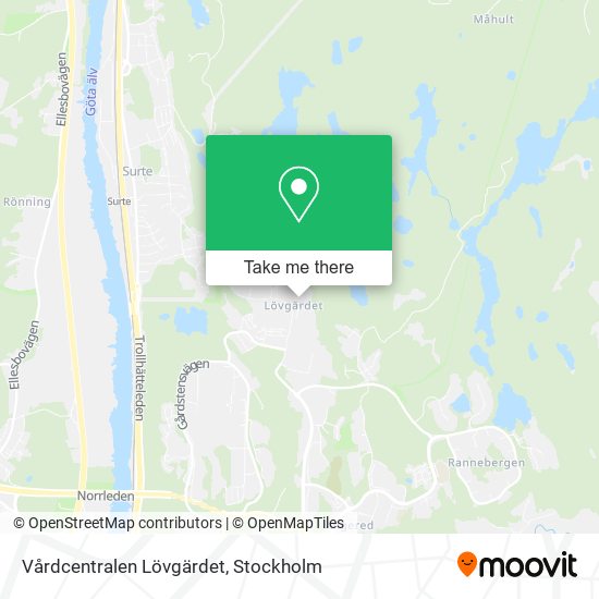 Vårdcentralen Lövgärdet map