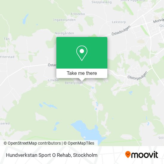 Hundverkstan Sport O Rehab map