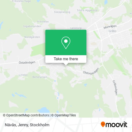 Nävås, Jenny map