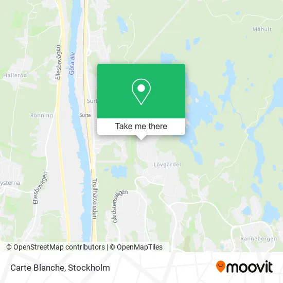Carte Blanche map