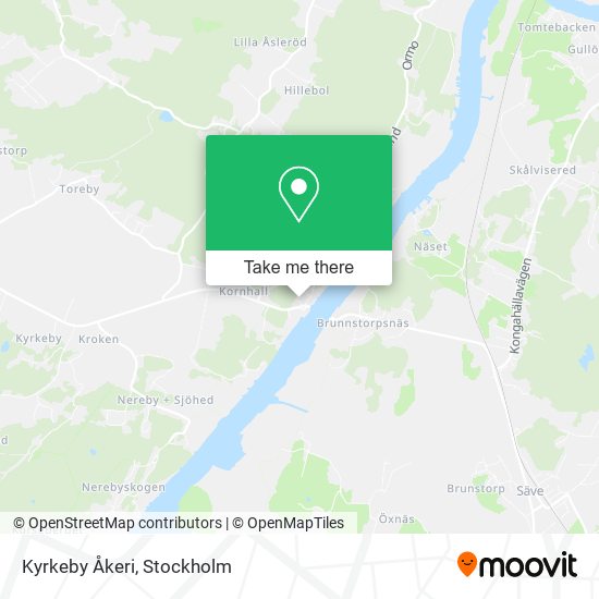 Kyrkeby Åkeri map