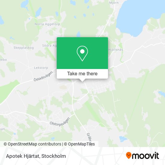 Apotek Hjärtat map