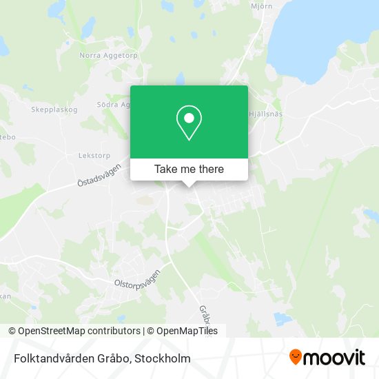 Folktandvården Gråbo map