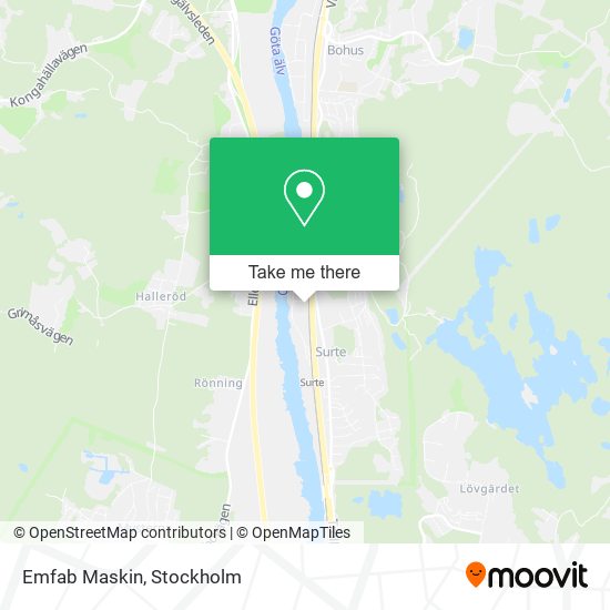 Emfab Maskin map