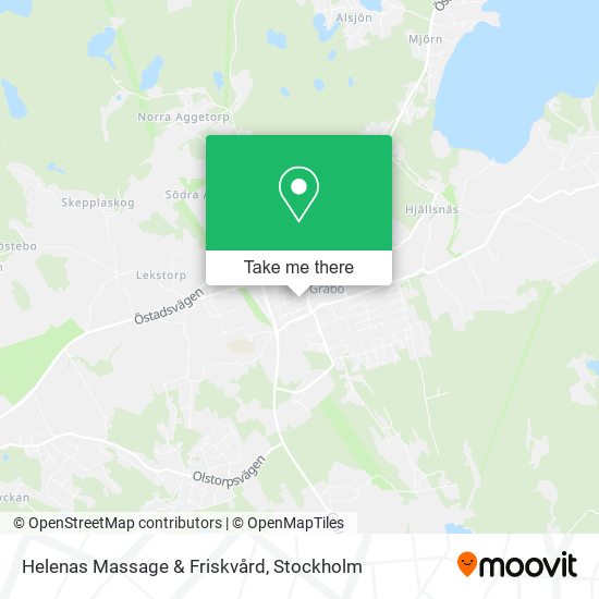 Helenas Massage & Friskvård map