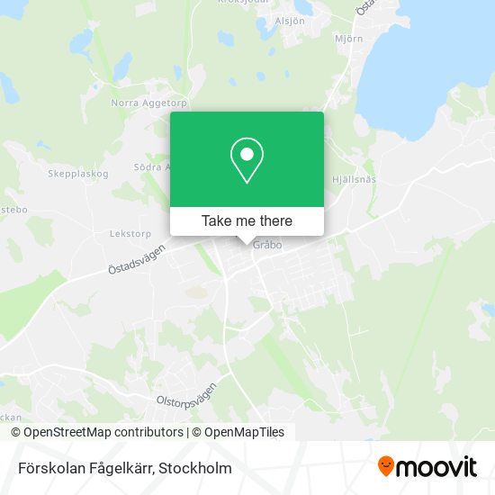 Förskolan Fågelkärr map