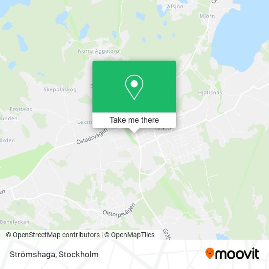 Strömshaga map