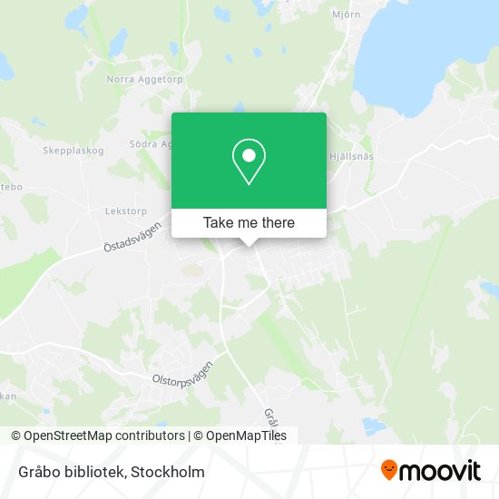 Gråbo bibliotek map