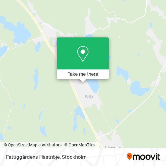 Fattiggårdens Hästnöje map