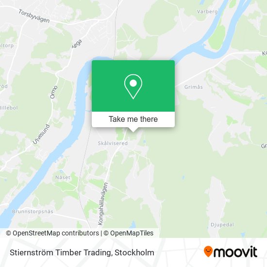 Stiernström Timber Trading map