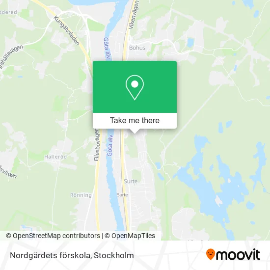 Nordgärdets förskola map