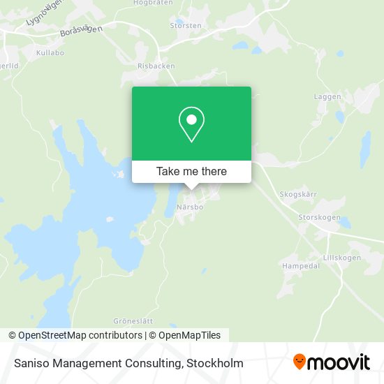 Saniso Management Consulting map