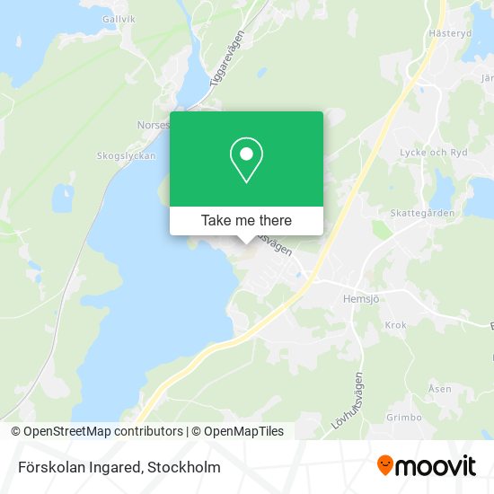 Förskolan Ingared map
