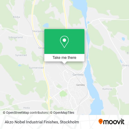 Akzo Nobel Industrial Finishes map