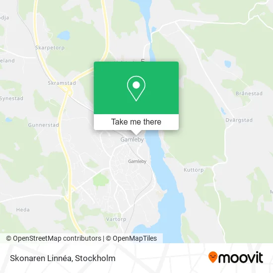 Skonaren Linnéa map