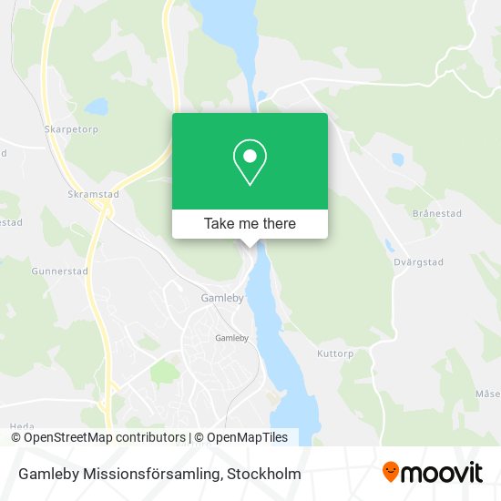 Gamleby Missionsförsamling map
