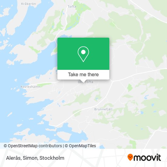 Alerås, Simon map