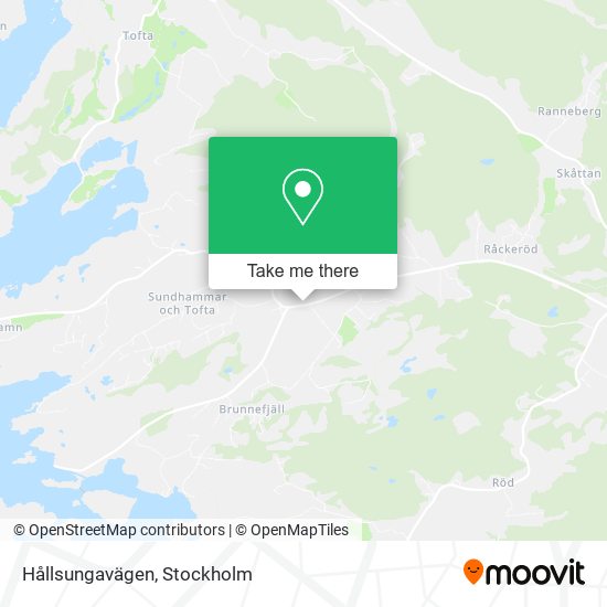 Hållsungavägen map