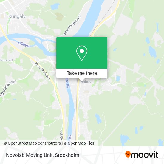 Novolab Moving Unit map