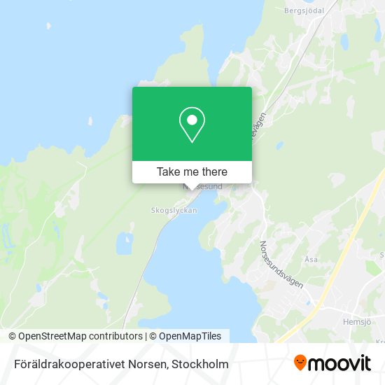 Föräldrakooperativet Norsen map