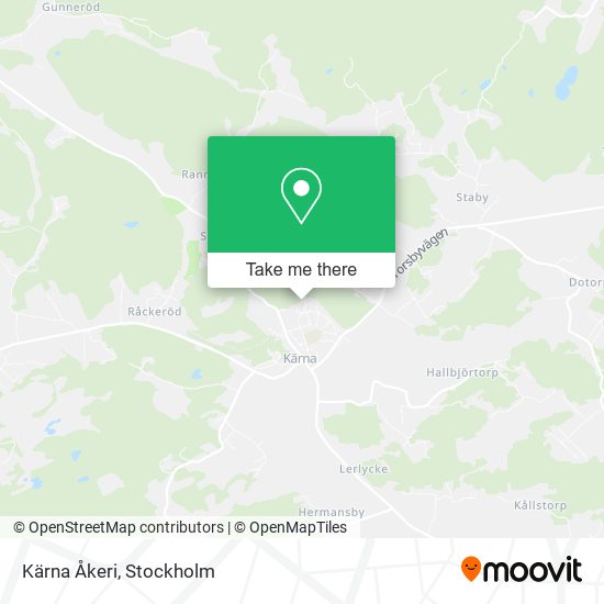 Kärna Åkeri map