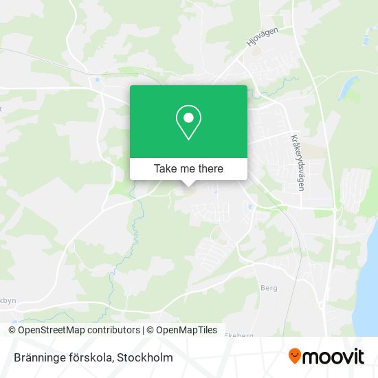 Bränninge förskola map