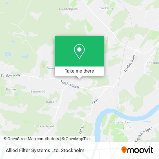 Allied Filter Systems Ltd map