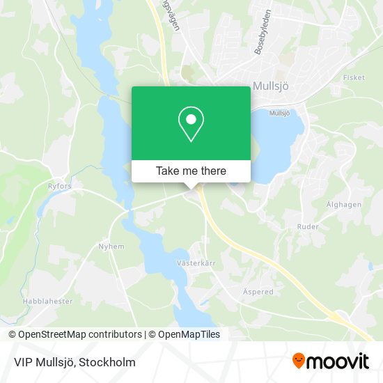 VIP Mullsjö map