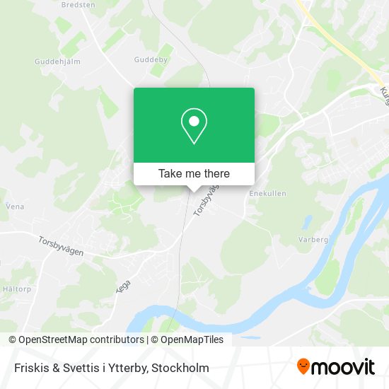 Friskis & Svettis i Ytterby map