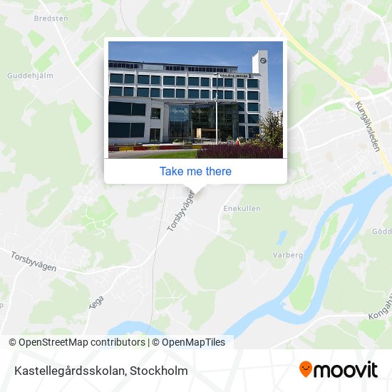 Kastellegårdsskolan map