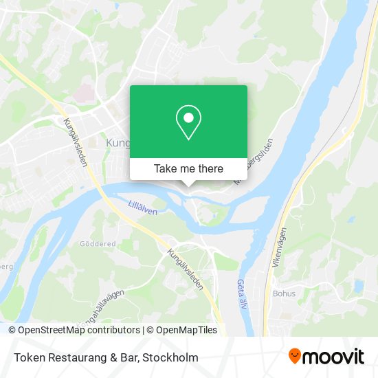 Token Restaurang & Bar map