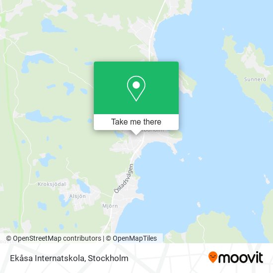 Ekåsa Internatskola map