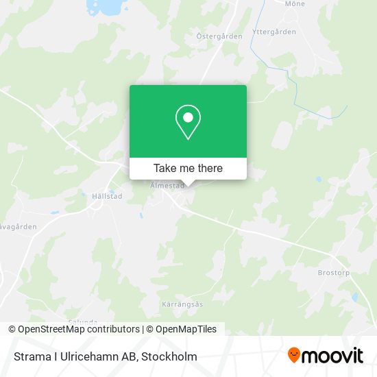 Strama I Ulricehamn AB map