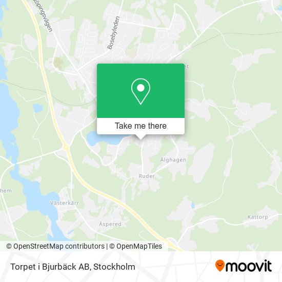 Torpet i Bjurbäck AB map