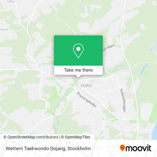 Wettern Taekwondo Dojang map